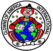 Clowns of America International logo MN